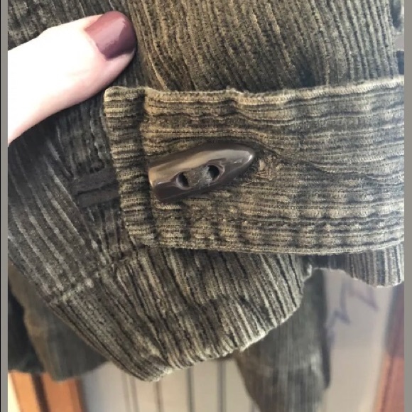 Loft Olive Green Corduroy Jacket - Picture 5 of 7